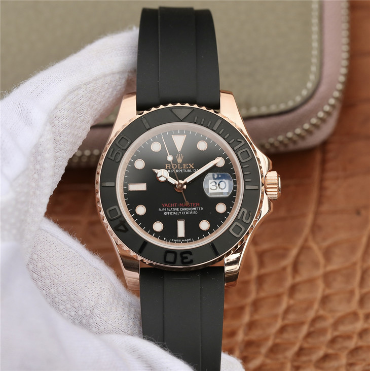 Yacht-Master Rose Gold Black Ceramic Bezel 40mm - Image 2