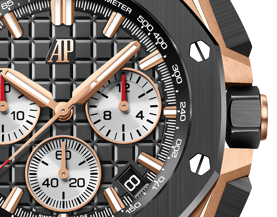 OFFSHORE Pink Gold Black Dial CHRONOGRAPH 43mm - Image 3