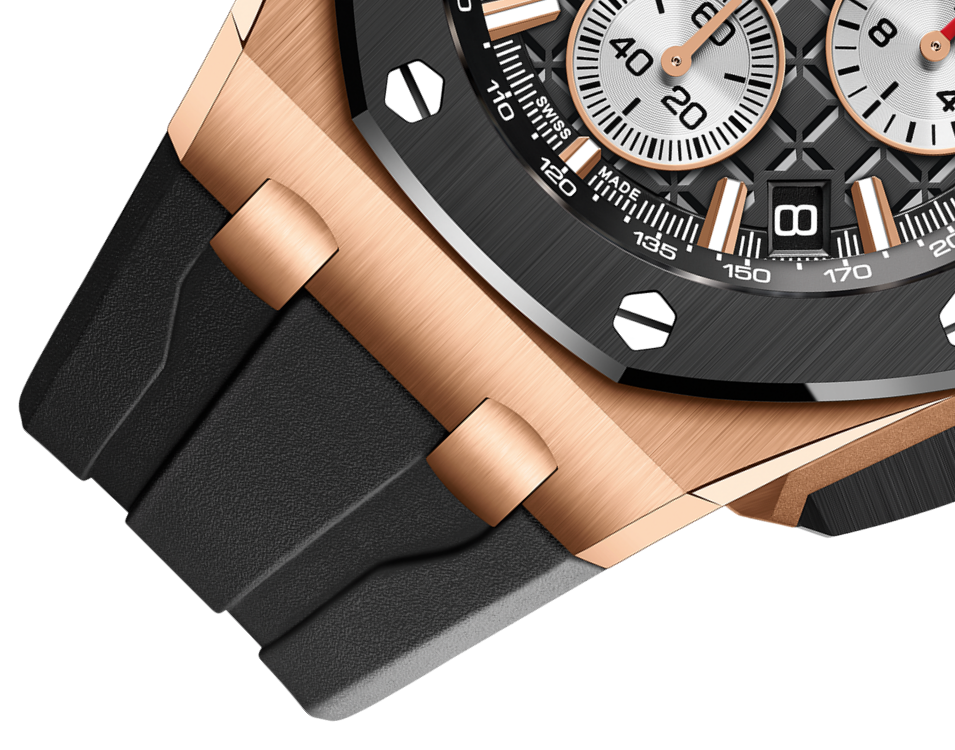 OFFSHORE Pink Gold Black Dial CHRONOGRAPH 43mm - Image 4