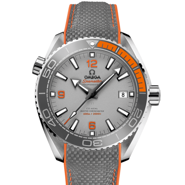 PLANET OCEAN 600M Gray / Orange 43.5mm