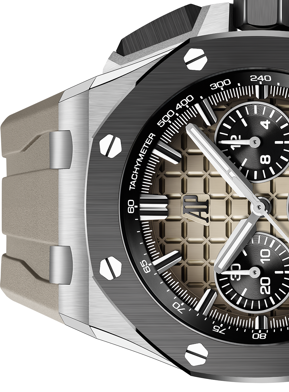 OFFSHORE Smoked Light Brown Dial CHRONOGRAPH 43mm - Image 5
