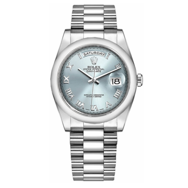 Day-Date Ice Blue Roman Numeral Dial 36mm