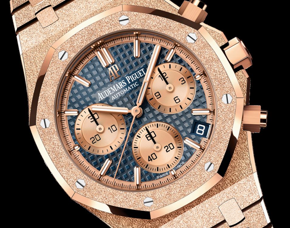 ROYAL OAK FROSTED GOLD CHRONOGRAPH Blue Dial 41mm - Image 2