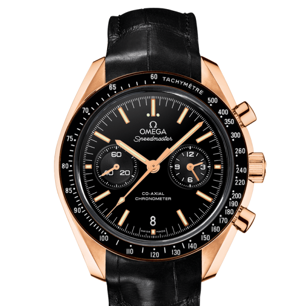 Speedmaster TWO COUNTERS Orange gold Black 44.25mm