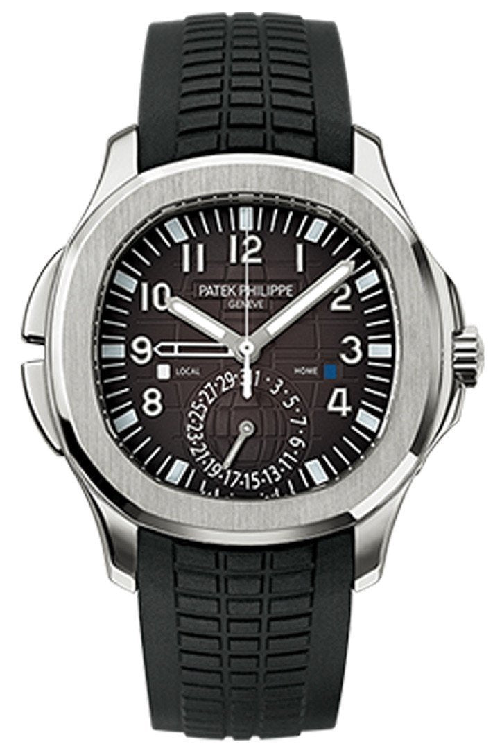 Aquanaut 5164A-001 Dual Time Black Dial 40mm