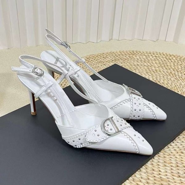 Dior Vintages Slingback Women's Shoes 8.5cm