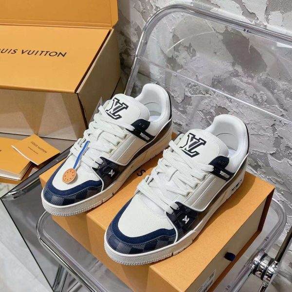 Louis Vuitton Trainer TPU Unisex Shoes