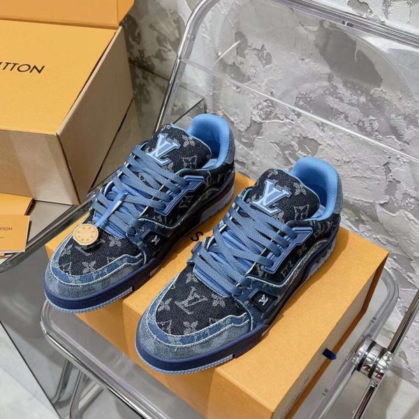 Louis Vuitton Trainer TPU Unisex Shoes