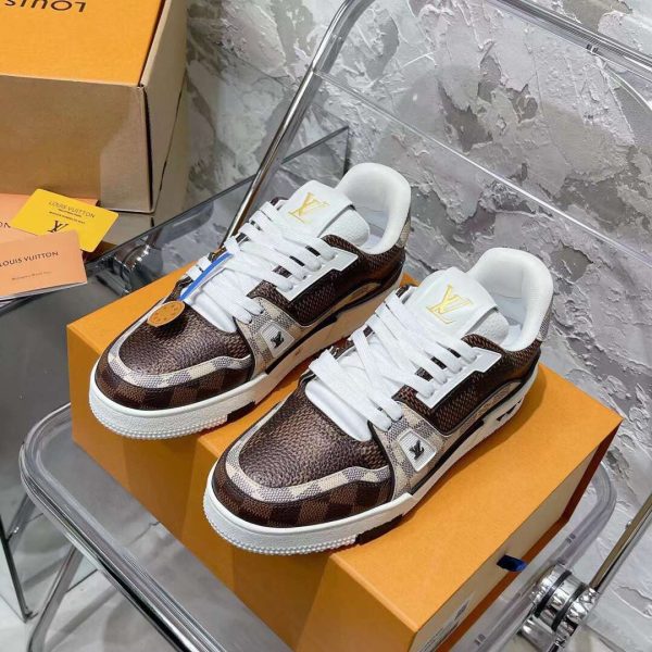 Louis Vuitton Trainer TPU Unisex Shoes