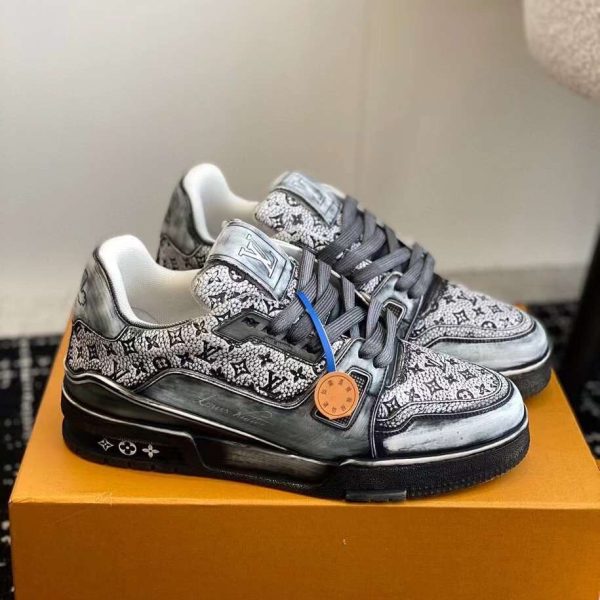 Louis Vuitton Trainer TPU Unisex Shoes