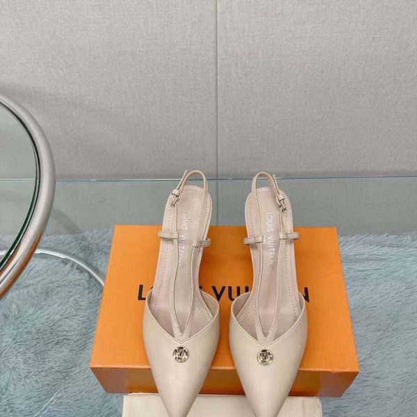 Louis Vuitton Slingback Women's Shoes 6.5cm