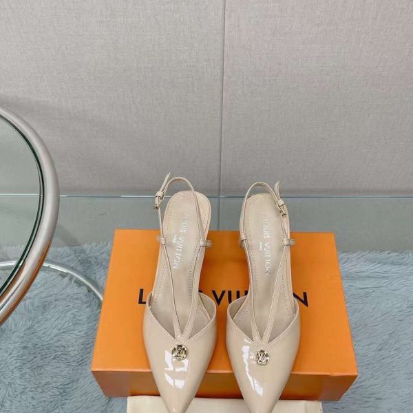 Louis Vuitton Slingback Women's Shoes 6.5cm