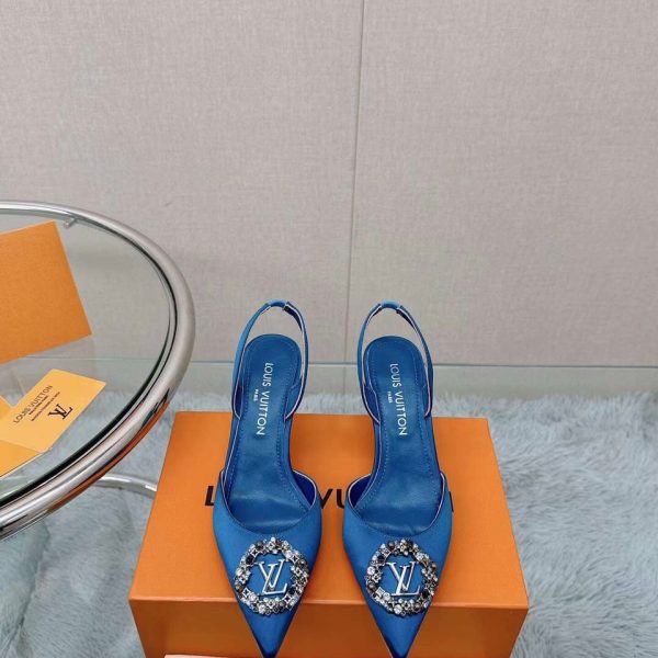 Louis Vuitton Slingback Women's Shoes 7.5cm