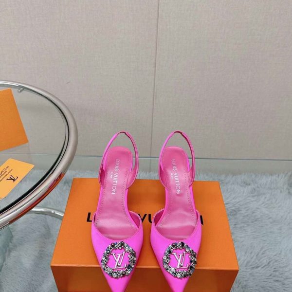 Louis Vuitton Slingback Women's Shoes 7.5cm
