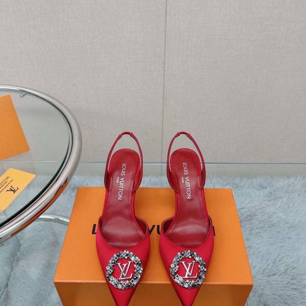 Louis Vuitton Slingback Women's Shoes 7.5cm