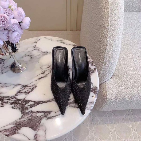 Balenciaga Open Back Women's Shoes 8.5cm