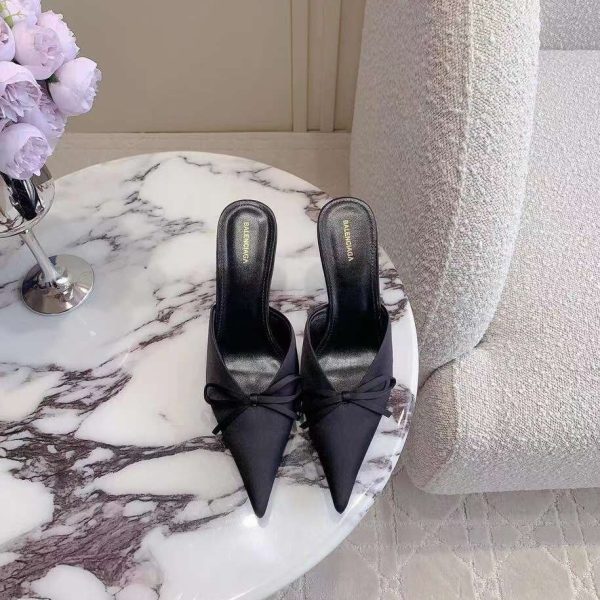 Balenciaga Open Back Women's Shoes 8.5cm