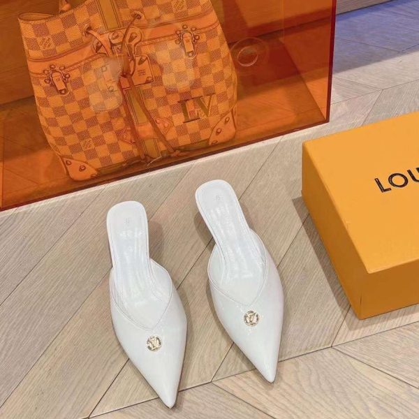 Louis Vuitton Open Back Women's Shoes 5m/7cm