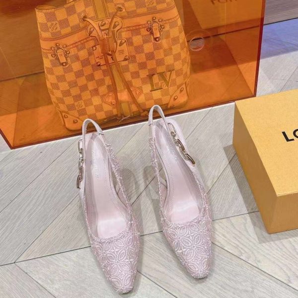 Louis Vuitton SlingBack Women's Shoes 6.5cm/9.5cm