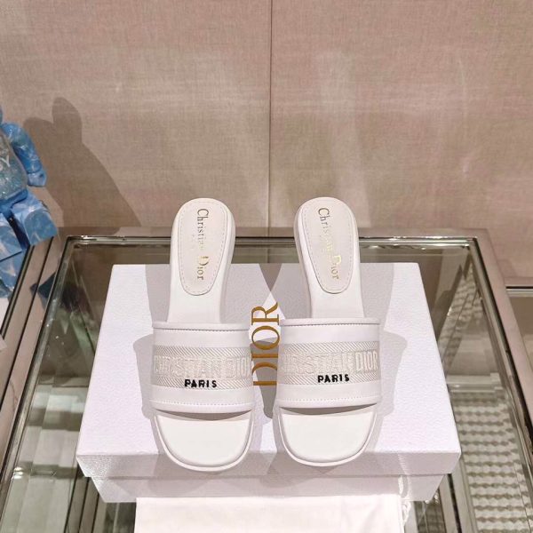 Christian Dior Paris Women's Heel Sandal 6.5/8cm