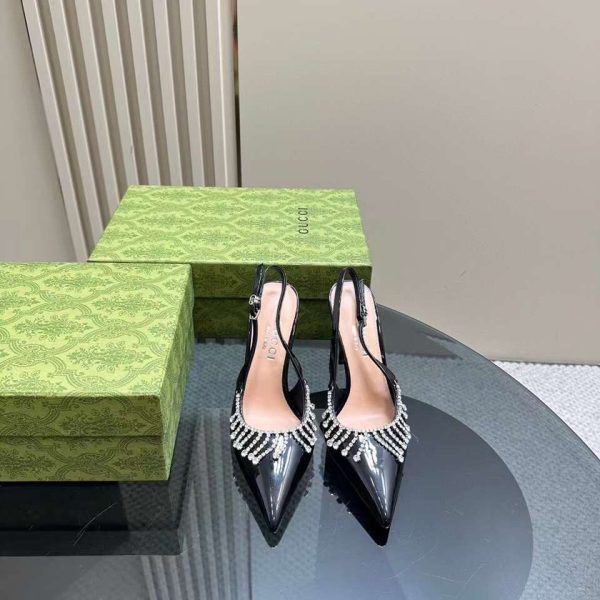 Gucci Slingback Women's Shoes 10.5cm