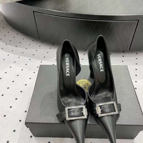 Versace Women's Leather Shoes 11cm