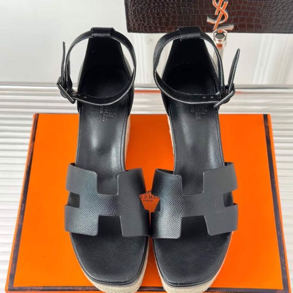 Hermès Wedge Elda Platforms Women's Sandal