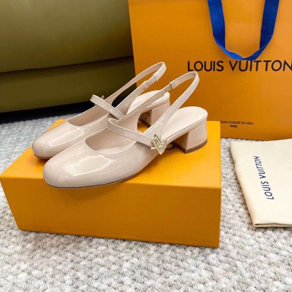 Louis Vuitton Women's Slingback Shoes 3.5cm