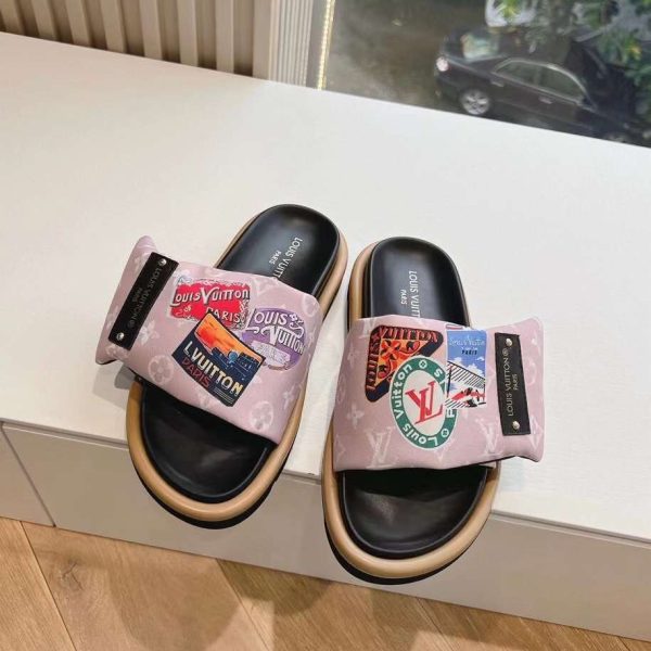 Louis Vuitton Monogram Unisex Slides