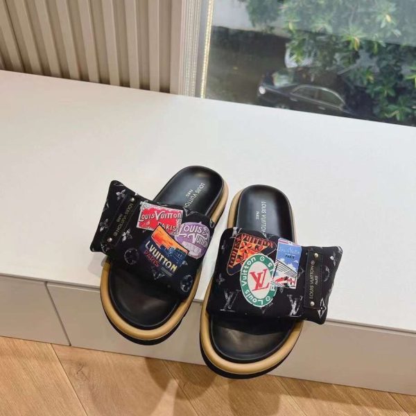 Louis Vuitton Monogram Unisex Slides