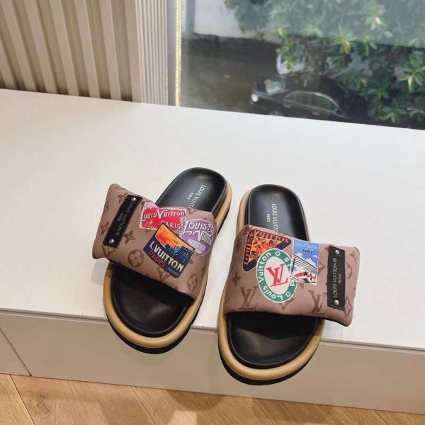 Louis Vuitton Monogram Unisex Slides