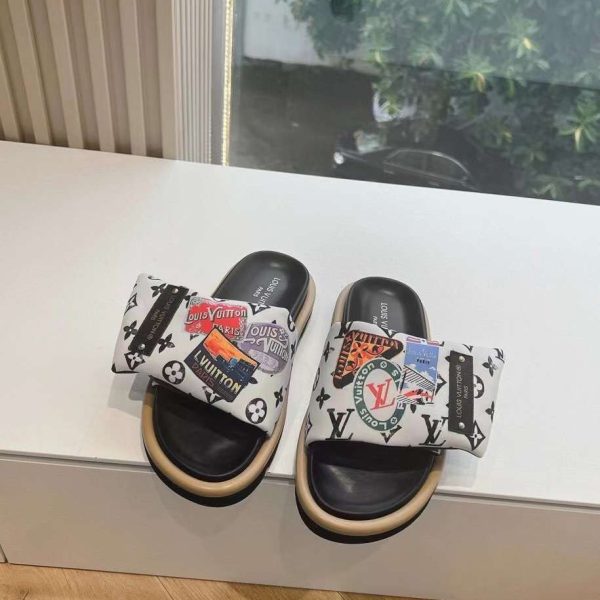 Louis Vuitton Monogram Unisex Slides
