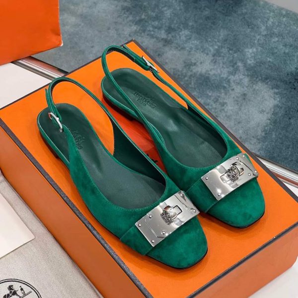 Hermès Kelly Innocete Slingback Shoes