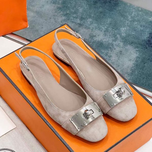 Hermès Kelly Innocete Slingback Shoes