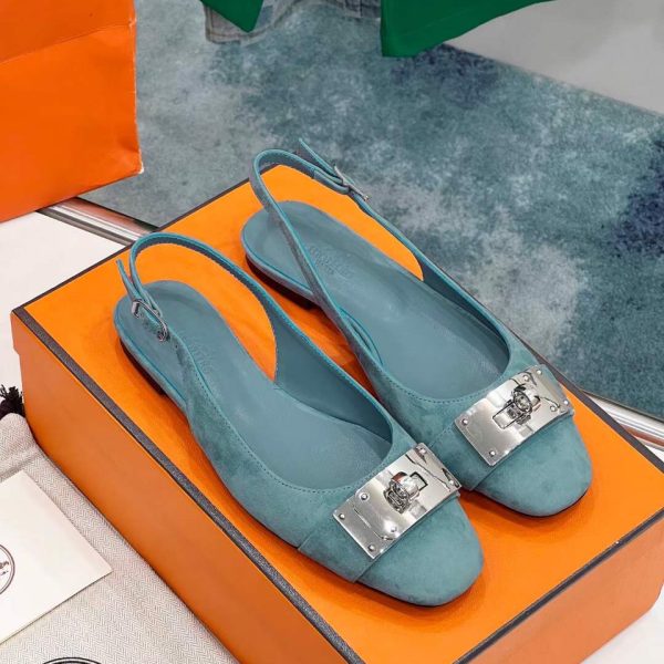Hermès Kelly Innocete Slingback Shoes
