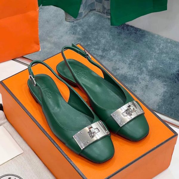 Hermès Kelly Innocete Slingback Shoes