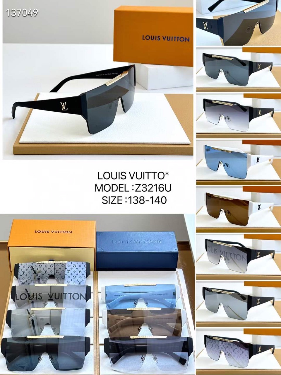 Louis Vuitton Sunglasses Z3216U