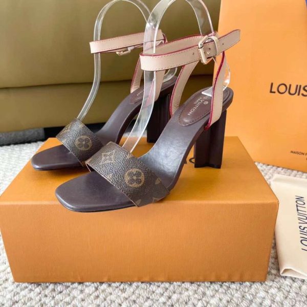 Louis Vuitton Monogram Women's Sandals 8cm