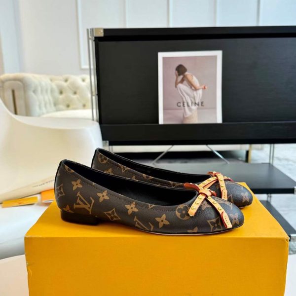 Louis Vuitton Monogram Ballets Women's Shoes