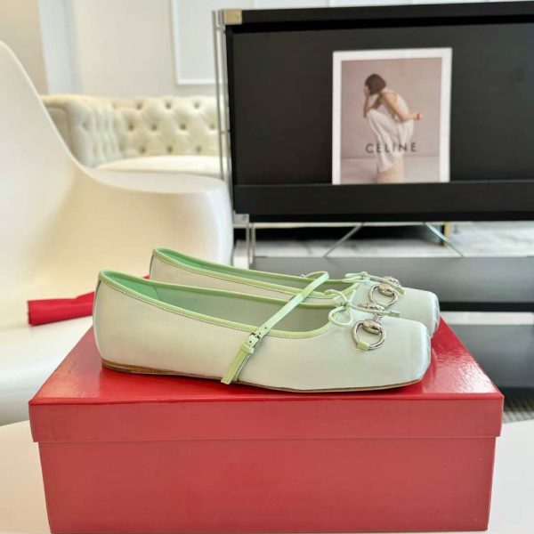 Gucci Horsebit Ballets Women's Shoes