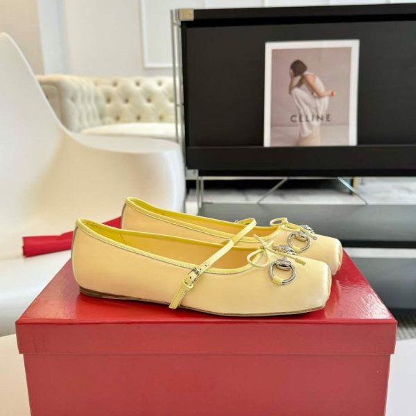 Gucci Horsebit Ballets Women's Shoes