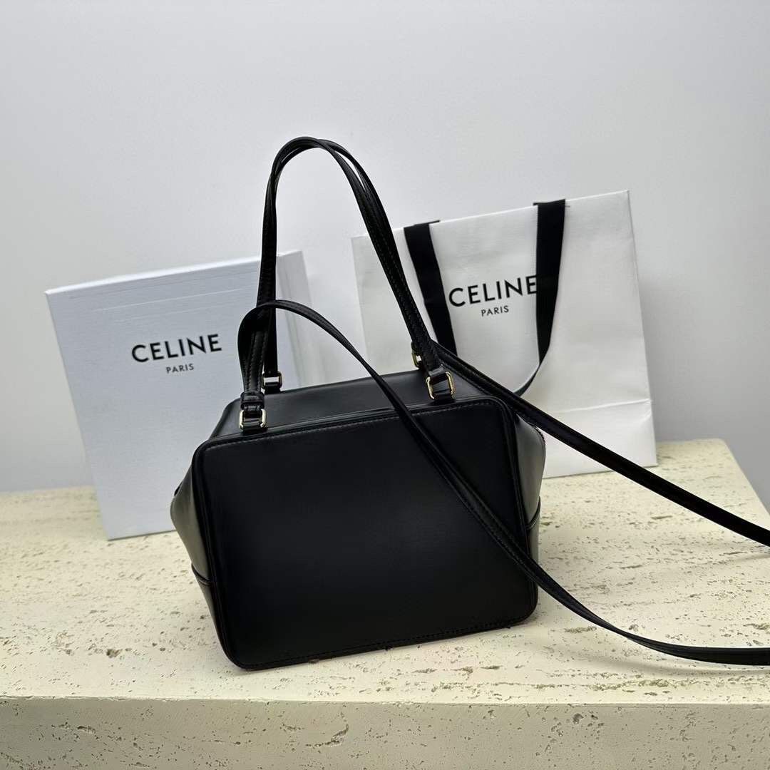 Celine Folded Cube Leather Bags 111383DU3.01HT - Image 8