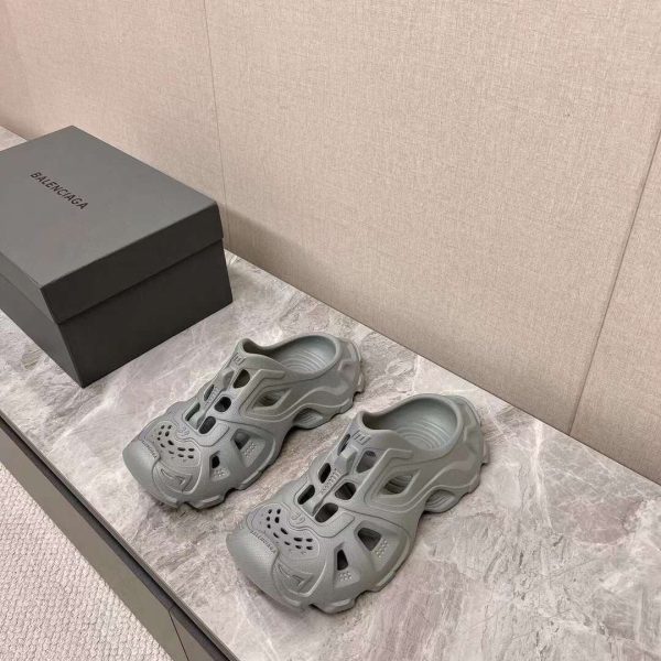 Baleciaga Lace Up Open Back Unisex Shoes