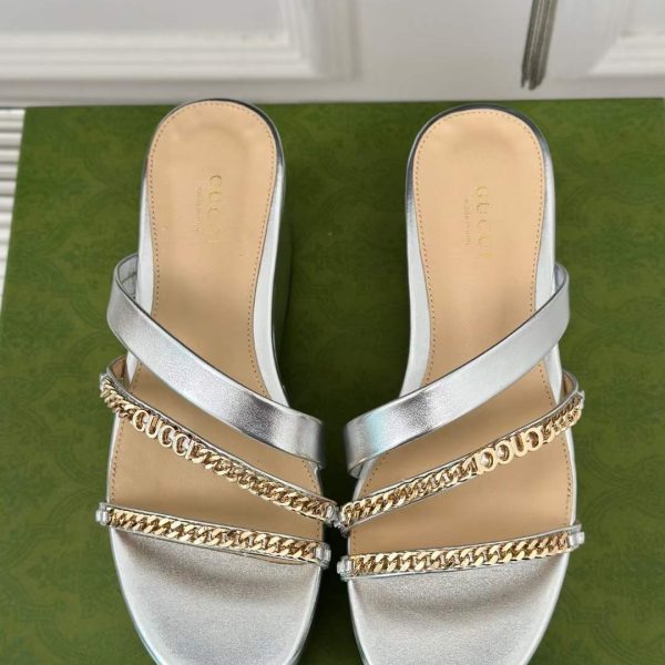 Gucci Wedges Women's Sandal 7cm