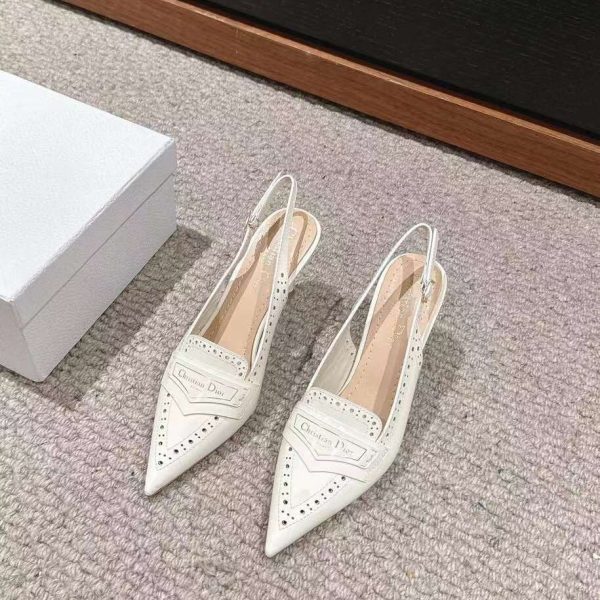 Christian Dior Boy Slingback Pump Calfskin Women's Shoes