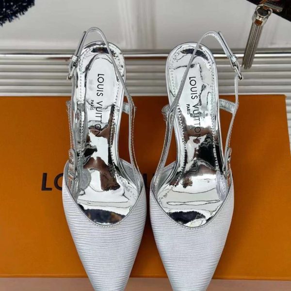 Louis Vuitton Blossom Slingback Shoes 7.5cm/9.5cm