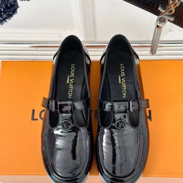 Louis Vuitton Soho Flat Mary Jane Shoes