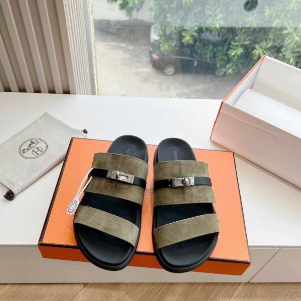 Hermès Kelly Unisex Sandals