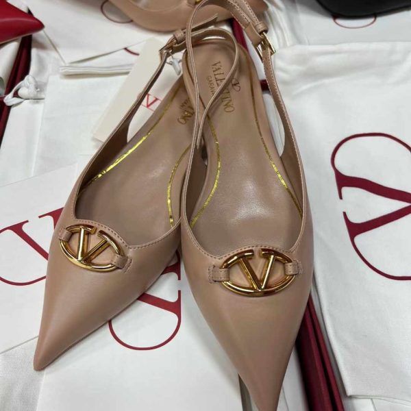 Valentino Heel Slingback Shoes 2cm