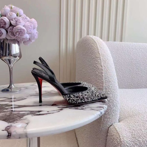 Christian Louboutin Slingback Women's Shoes 8.5cm